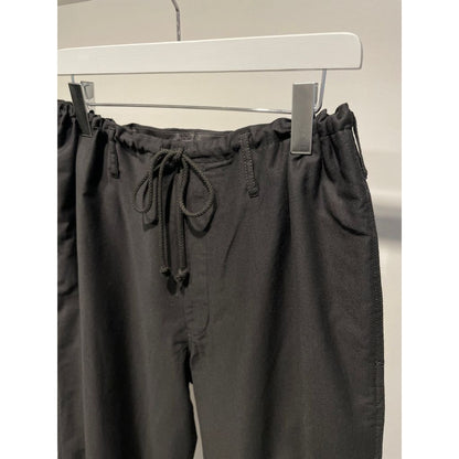 Ground Y   COTTON TWILL WAIST DRAWSTRING PANTS