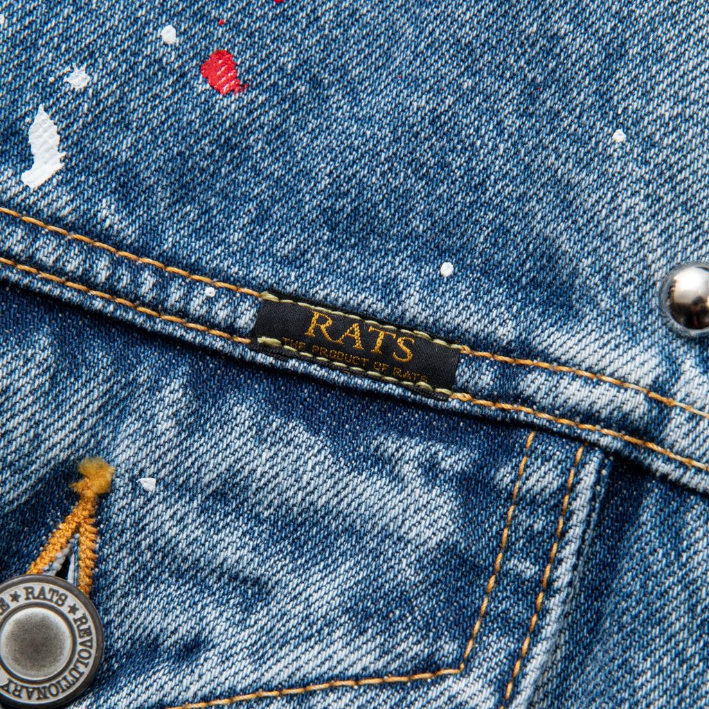 RATS 3RD TYPE STUDS DENIM JACKET