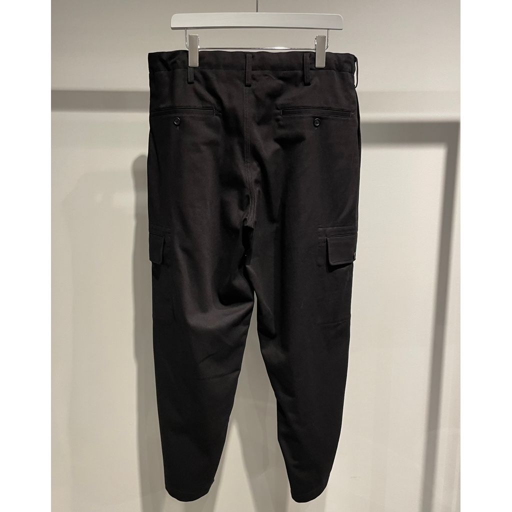 Y's for men KATSURAGI PANTS WITH BOTH SIDE FLAP POCKET