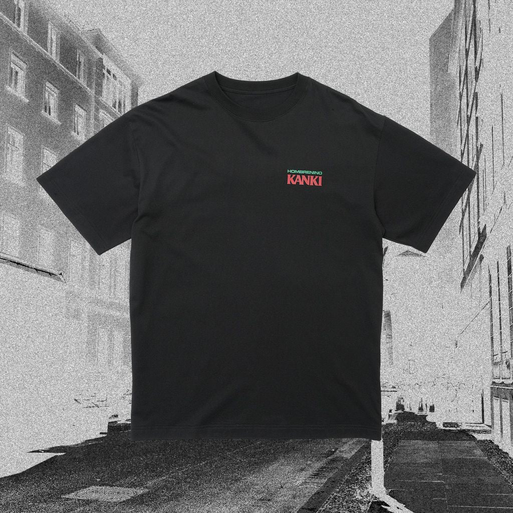 HOMBRE NINO S/S PRINT TEE (CREAM SODA)