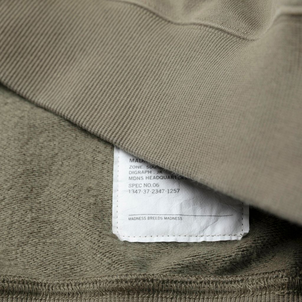 MADNESS VERSATILE FADED CREW SWEATER