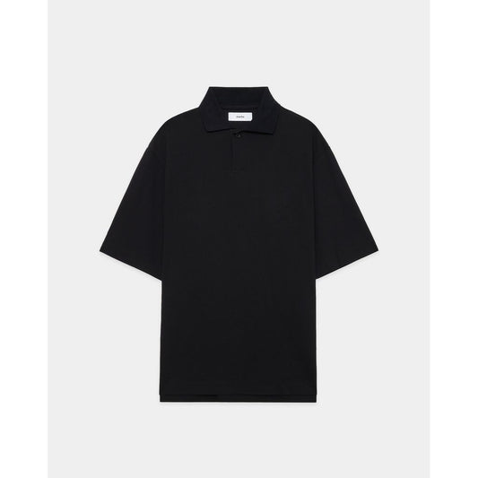 marka 40//1 Organic Cotton High Twisted Pique One Button Tee S/S