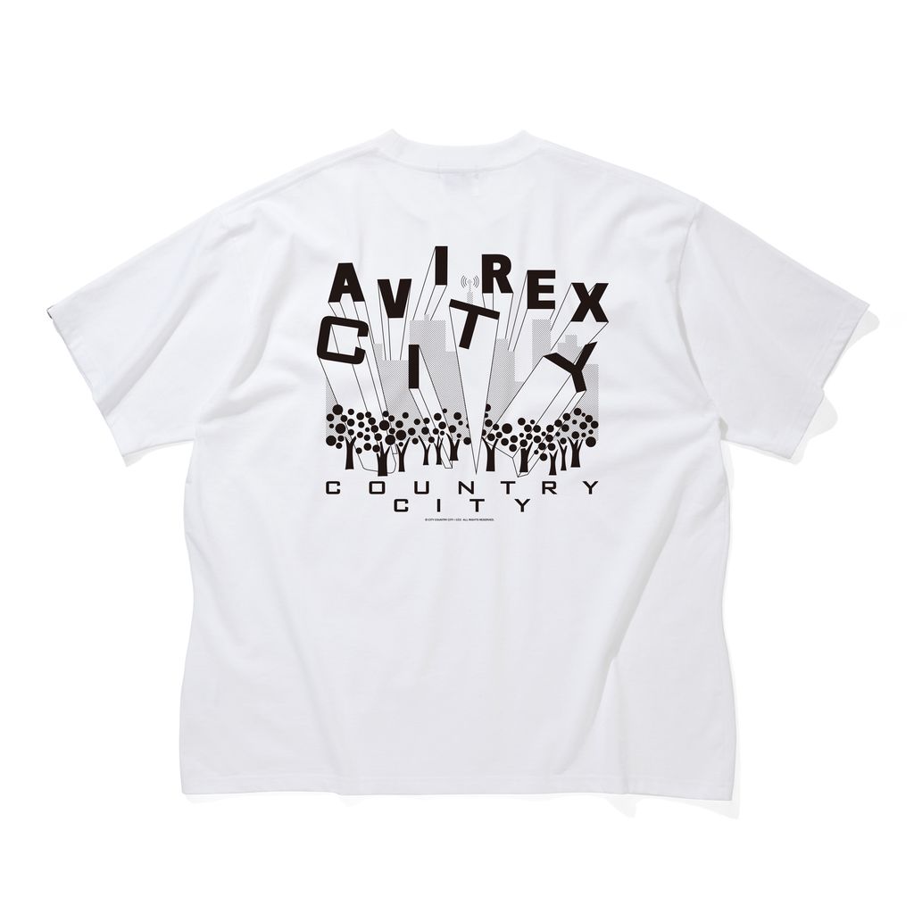 CITY COUNTRY CITY x AVIREX_ COTTON T-SHIRT2