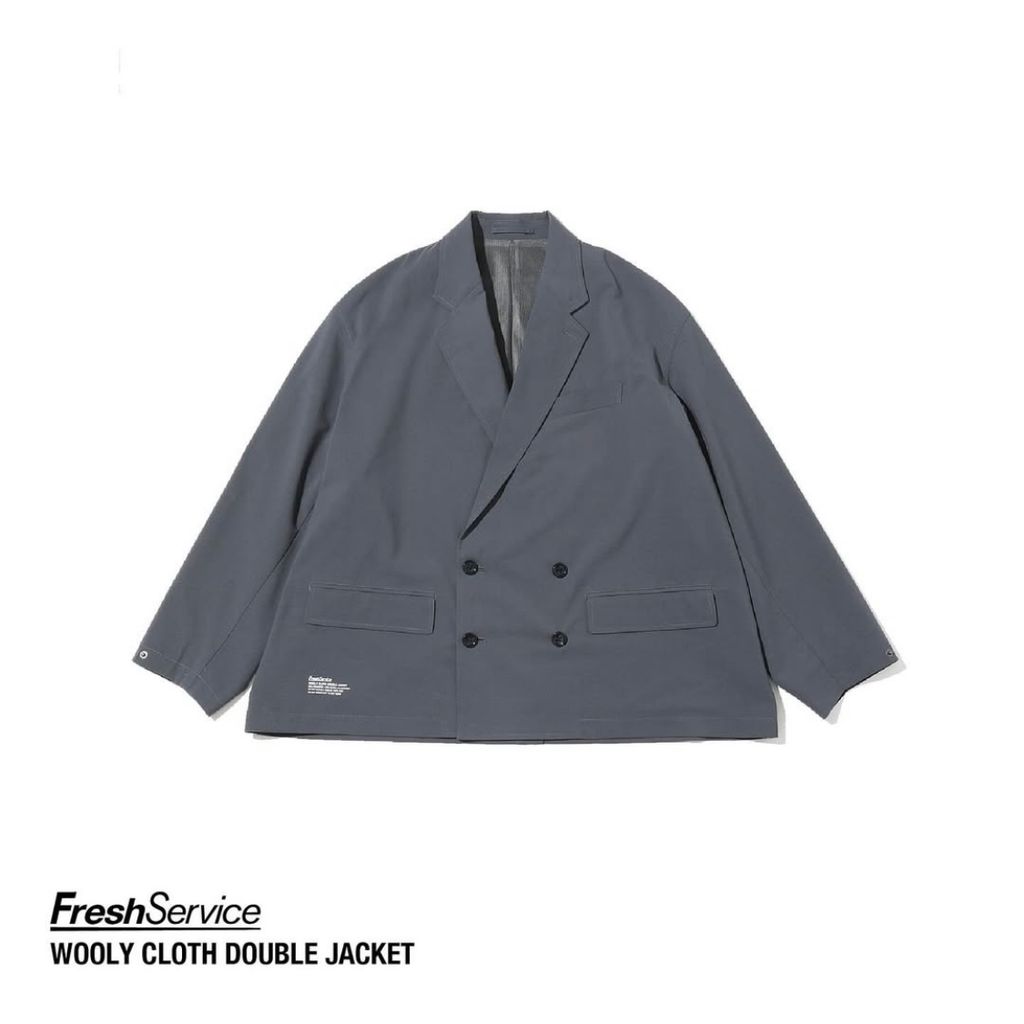 FreshSevice  "WOOLY CLOTH DOUBLE JACKET"