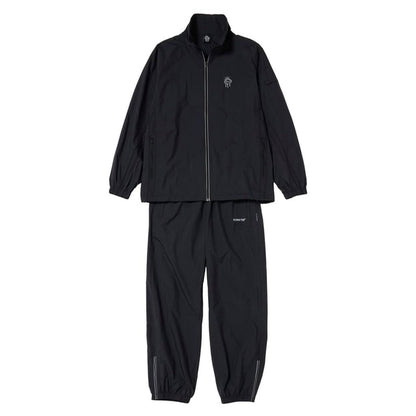 ALWAYTH / TRAINING JACKET ＆ PANTS SET / REFLECT PRINTED / BLACK