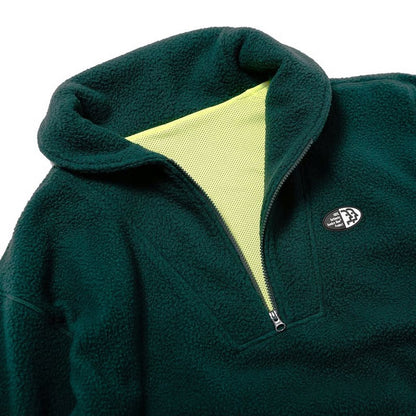 HOMBRE NINO VENTILATION BOA FLEECE HALF ZIP D.GREEN