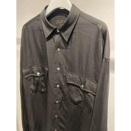 PORTER CLASSIC ROLL UP SOFT CUPRO SHIRT