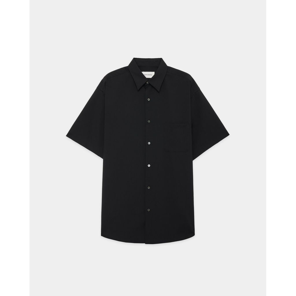 MARKAWARE  ORGANIC WOOL 2/80 TROPICAL COMFORT FIT S/S SHIRT