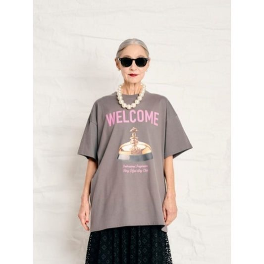 THOMAS MAGPIE 40/2 Cotton Plain (BIG) T-shirt