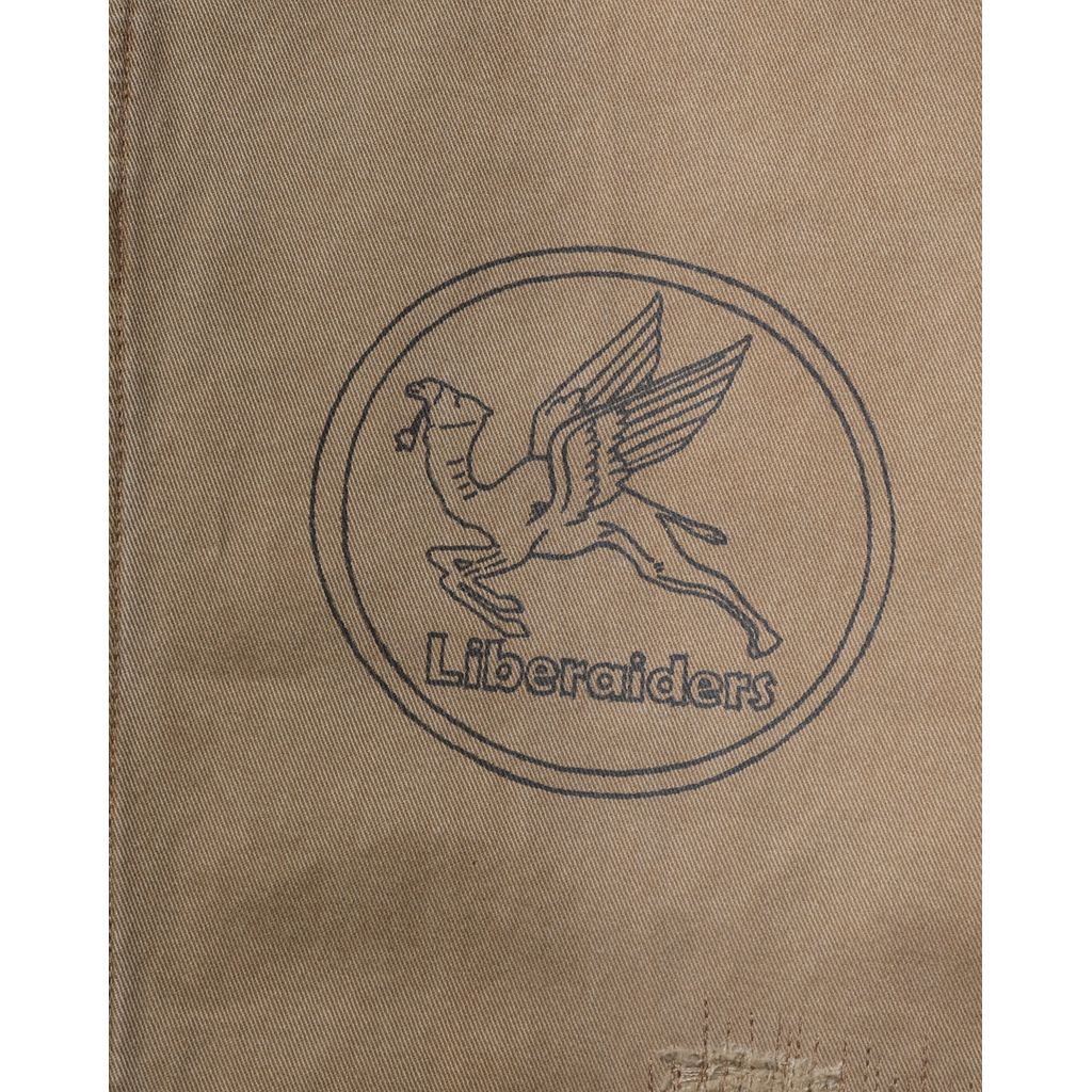 Liberaiders HANDWRITING PRINT CHINO SARROUEL PANTS