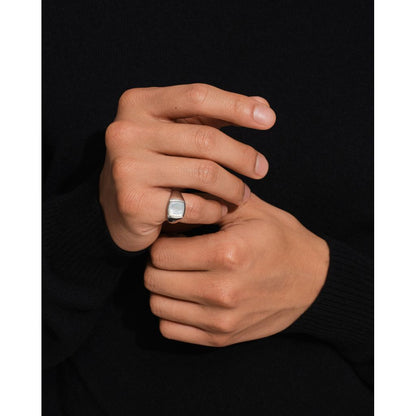 TOM WOOD Kay Ring White MOP 101283