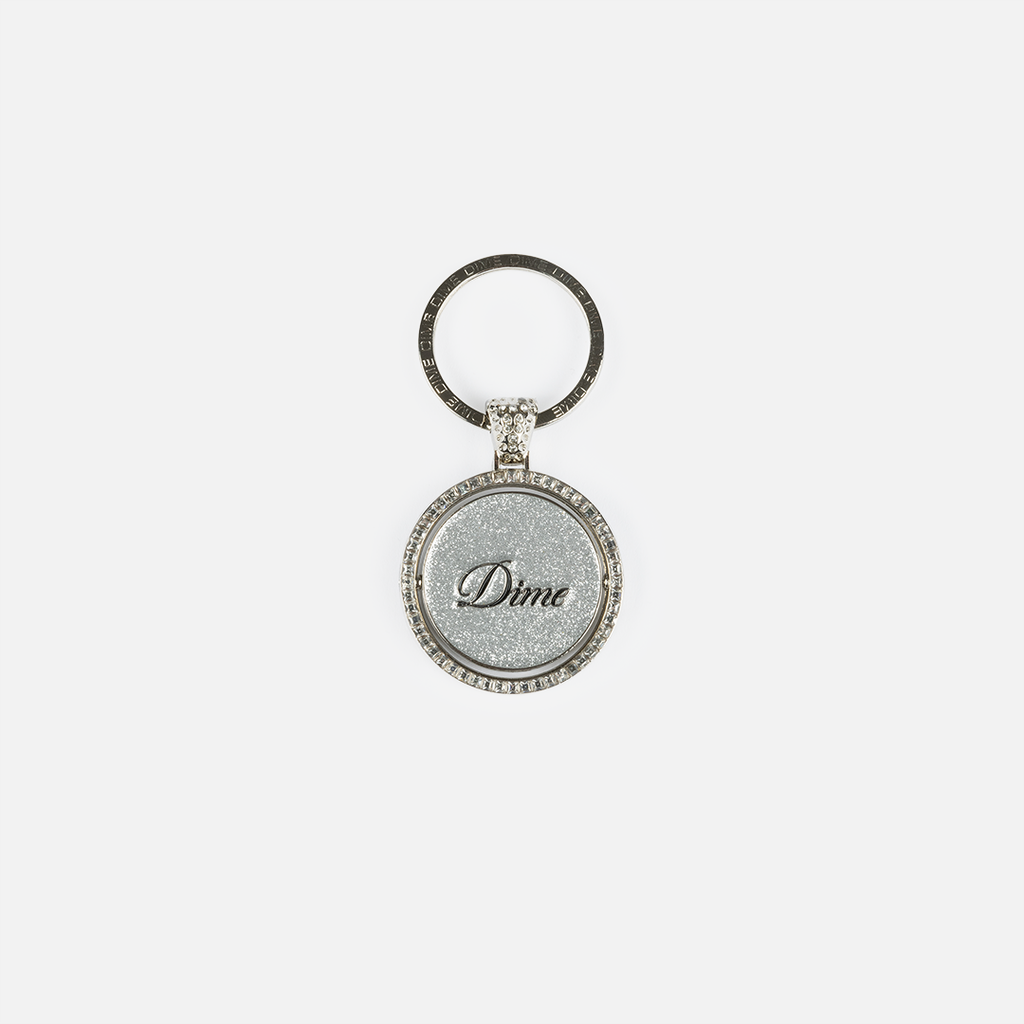 Dime Iced Out Keychain