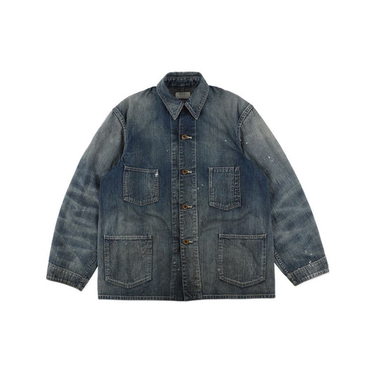 BOW WOW HERITAGE DENIM CHORE COAT AGED