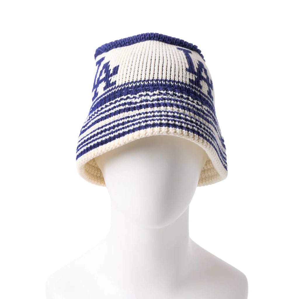 NEW ERA ニットバケット ロサンゼルスドジャース インディゴブルー/クローム 14667669