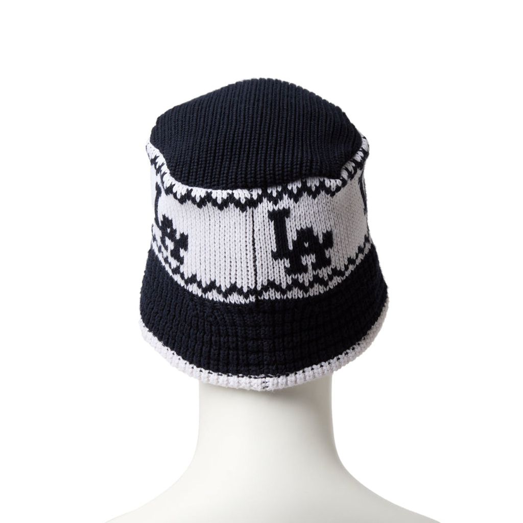 NEW ERA  ニットバケット Powered by GORO NAKATSUGAWA（min-nano）ロサンゼルス・ドジャース ネイビー/ホワイト