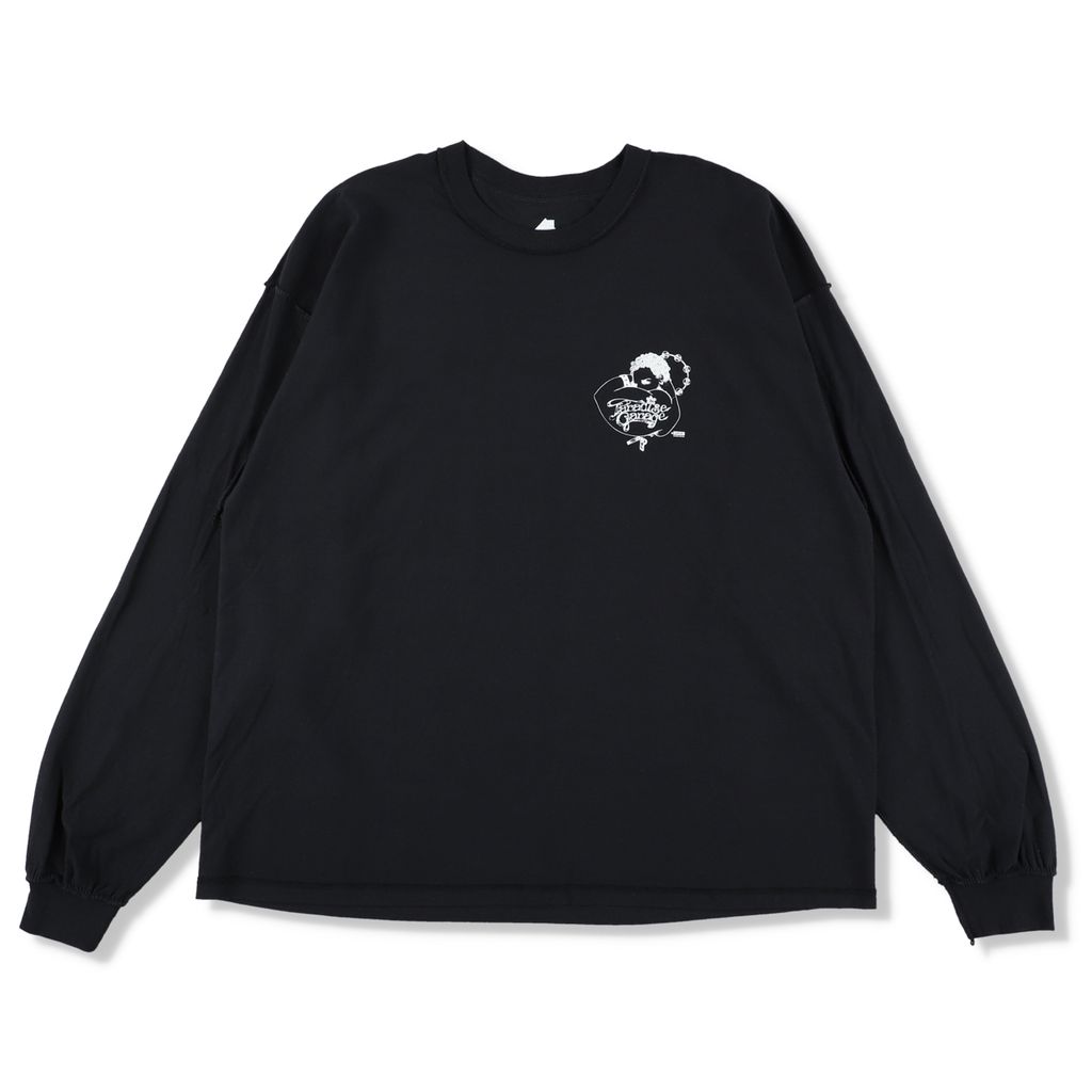 ISNESS MUSIC PARADISE GARAGE LS T-SHIRT (LEFT CHEST)