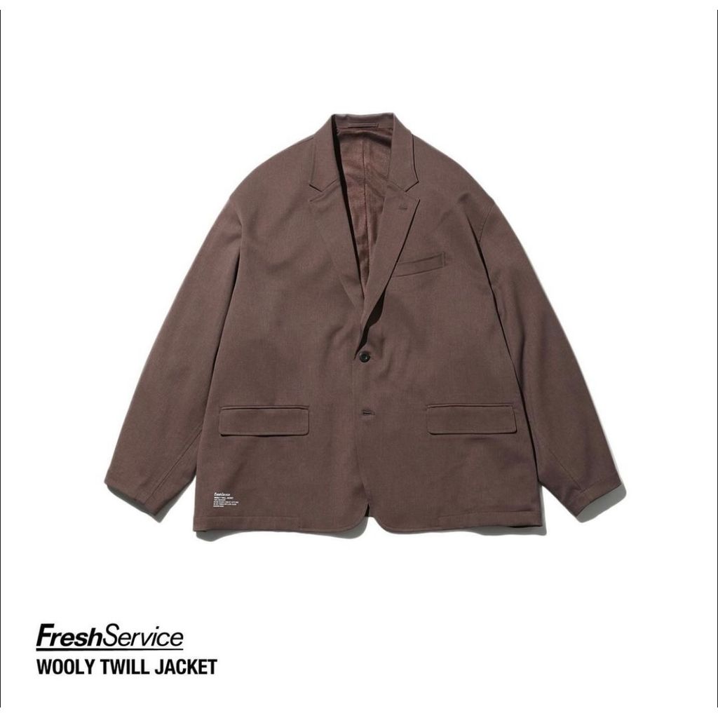 FreshService "WOOLY TWILL JACKET"