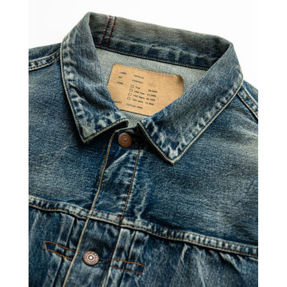 ANACHRONORM CONTEXT-005-5Y FRONT TUCK DENIM JACKET