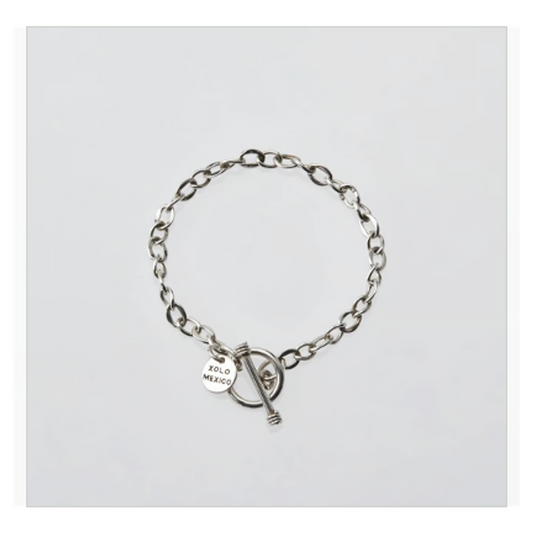 XOLO JEWELRY Curve Link Bracelet -6mm-17cm