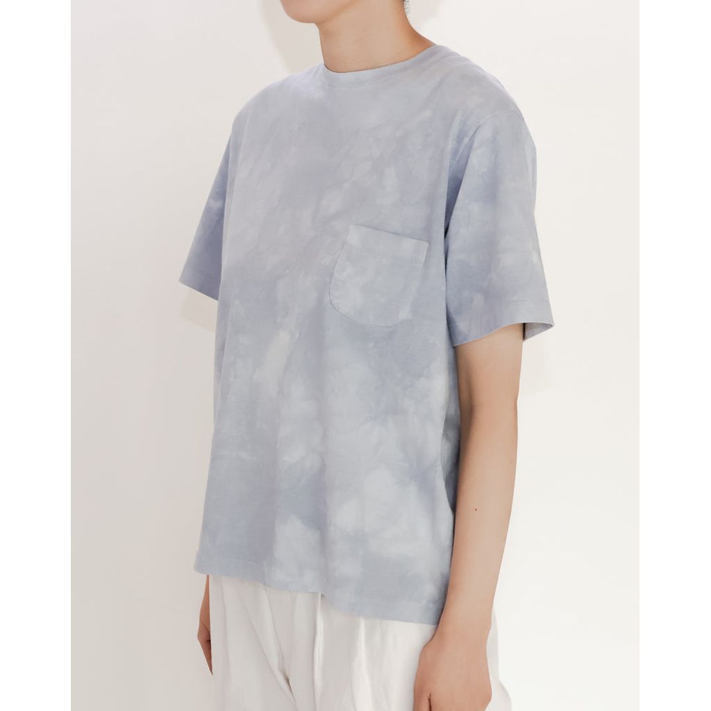 YAECA STOCK  Dry-touch Short Sleeve Tubular T-shirts Tie-Dye