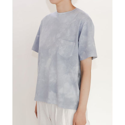 YAECA STOCK  Dry-touch Short Sleeve Tubular T-shirts Tie-Dye