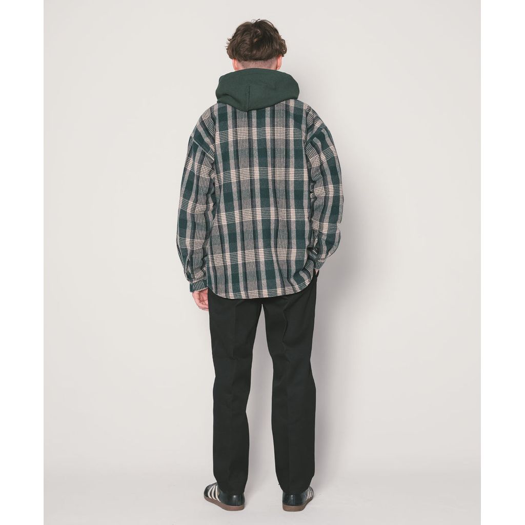 BEDWIN & THE HEARTBREAKERS L/S WOOL CPO SHIRT JACKET "RICHARDS"