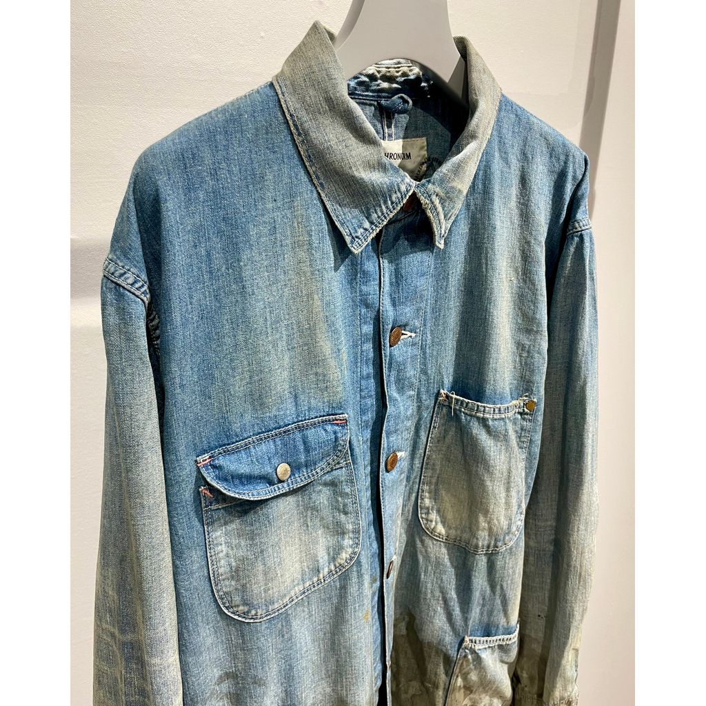 ANACHRONORM × LINEAGE CORE SP LIGHToz BM DENIM COVERALL ver 2