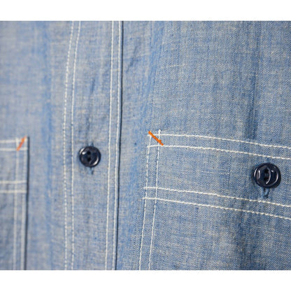 ANDFAMILYS Indigo Chambray Shirts