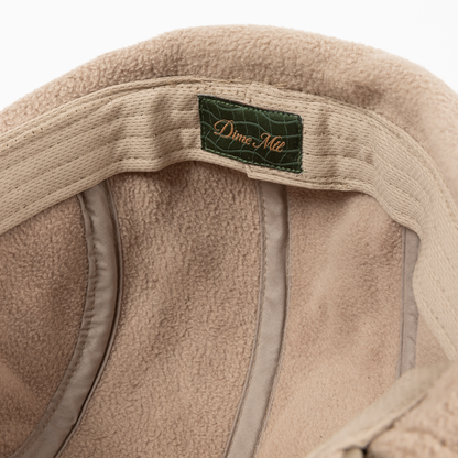 Dime Cursive Earflap Cap  Black