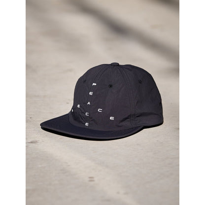 GARBAGE INDUSTRIES SOFT BRIM 6 PANEL CAP(BIG PEACE)