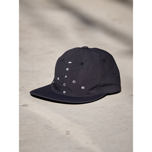 GARBAGE INDUSTRIES SOFT BRIM 6 PANEL CAP(BIG PEACE)