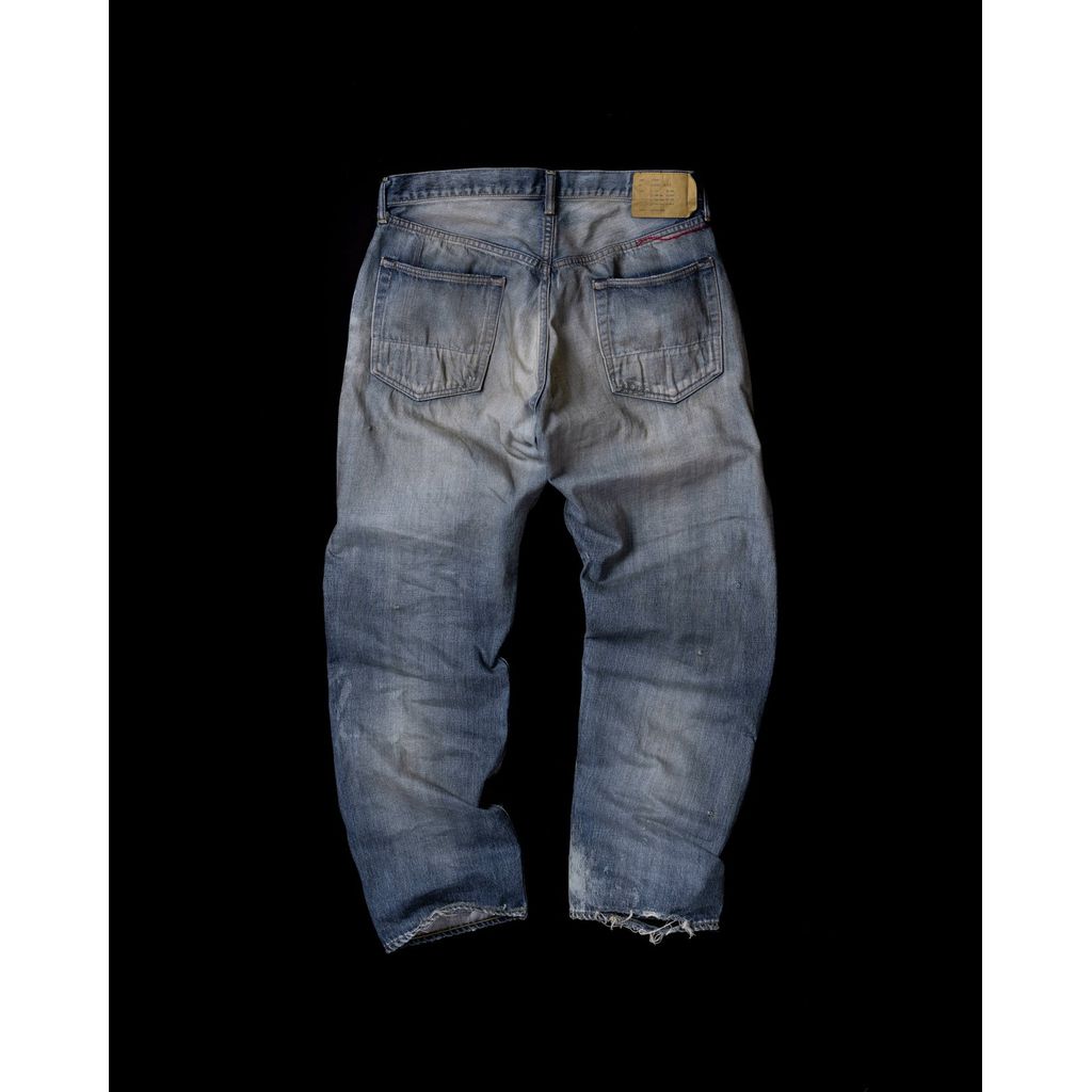 ANACHRONORM HARD REMAKED REGULAR TAPERED 5P PANTS INDIGO (REMAKE)