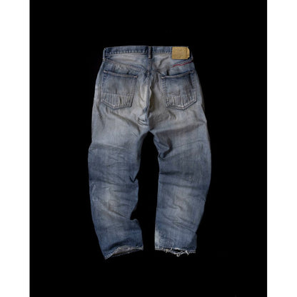 ANACHRONORM HARD REMAKED REGULAR TAPERED 5P PANTS INDIGO (REMAKE)