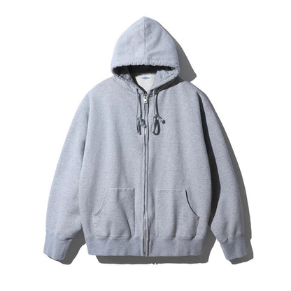 FOUNDOUR COTTON FRENCH TERRY ZIP UP HOODIE