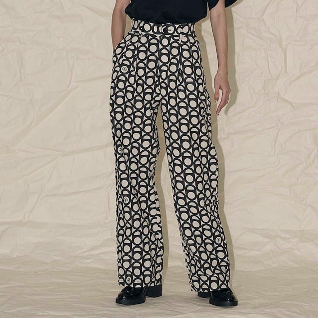 THOMAS MAGPIE original print pants 【2242308】