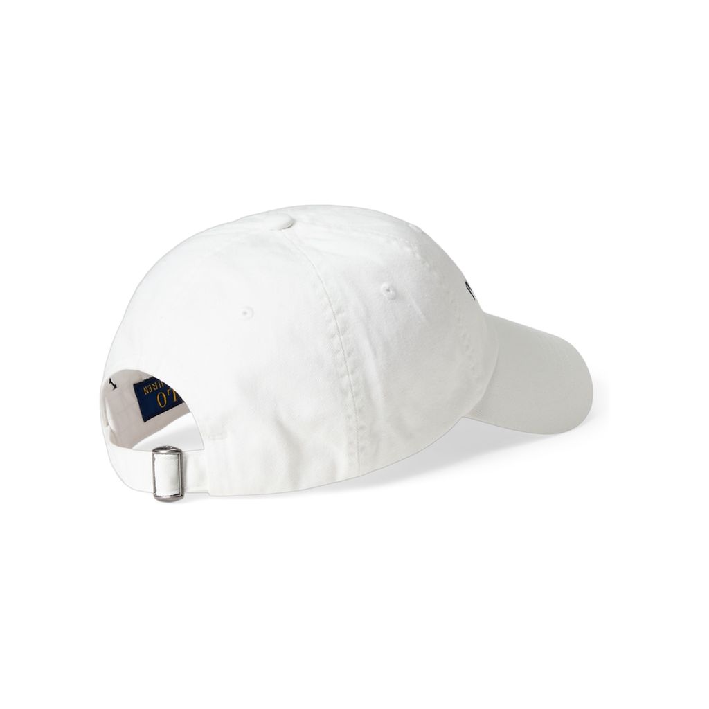 POLO RALPH LAUREN  コットン ツイル ボール キャップ(WHITE)