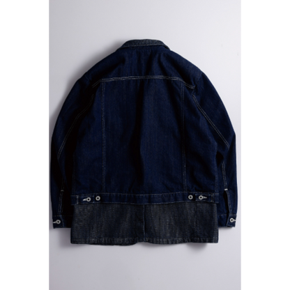 FDMTL FA26JK42R  PLEATS LAPEL JACKET RINSE