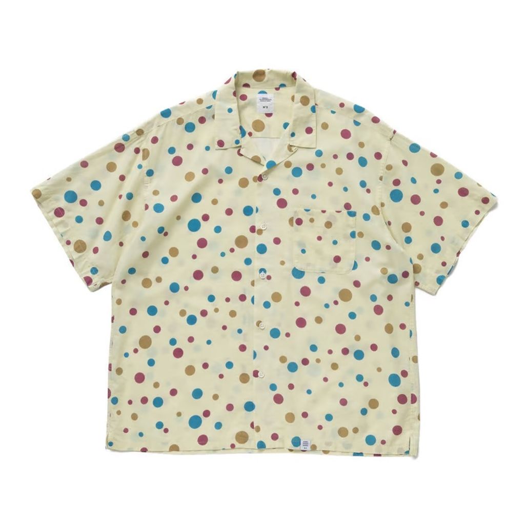 BEDWIN & THE HEARTBREAKERS S/S OPEN COLLAR ALOHA SHIRT "ROGERS"