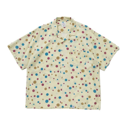 BEDWIN & THE HEARTBREAKERS S/S OPEN COLLAR ALOHA SHIRT "ROGERS"
