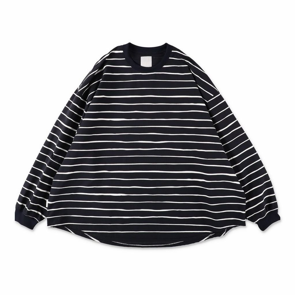 S.F.C SUPER BIG LS TEE (NYLON STRIPE)