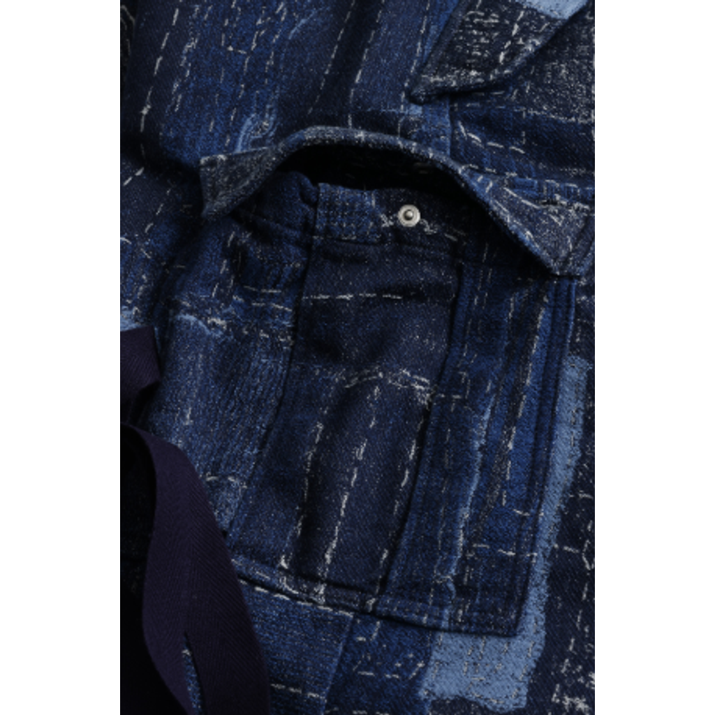 FDMTL FA26PN51JR  BORO JACQUARD CARGO PANTS RINSE