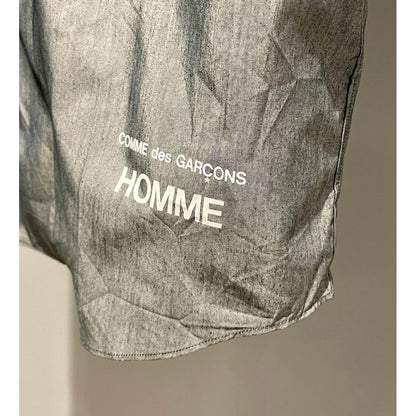 COMME des GARCONS HOMME コットンエステルブロード 製品加工 シャツ（CHARCOAL）