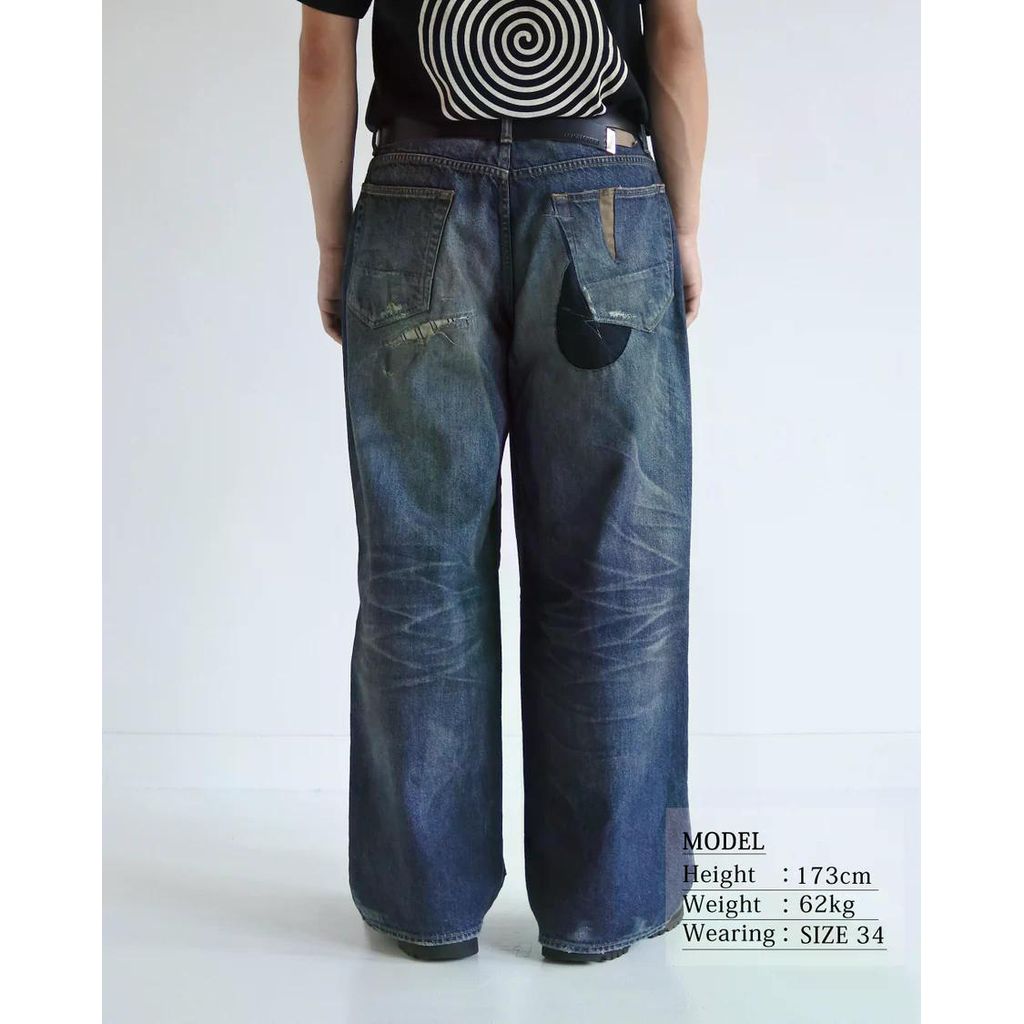 パンツ ANACHRONORM REMAKED WIDE 5P DENIM PANTS ANACHRONORM REMAKED WIDE 5P DENIM PANTS INDIGO – MAROON WEBSTORE