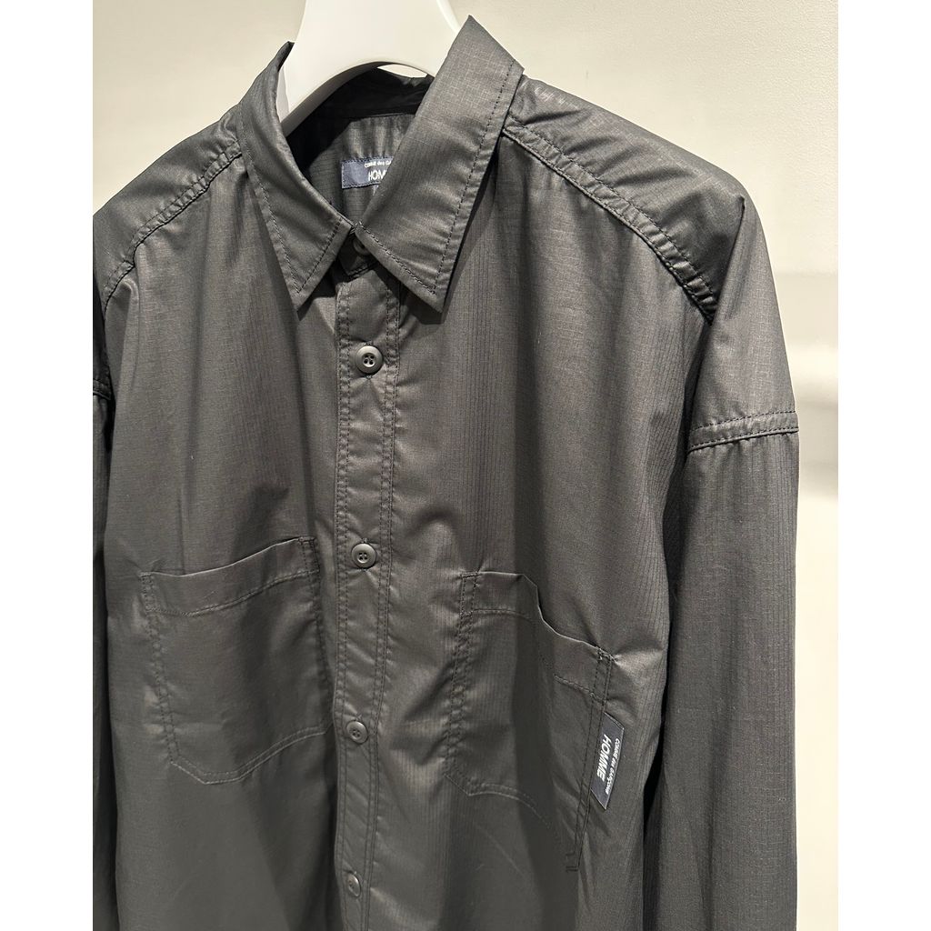 COMME des GARCONS HOMME COTTON LIPCLOTH SHIRTS（BLACK）