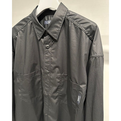 COMME des GARCONS HOMME COTTON LIPCLOTH SHIRTS（BLACK）