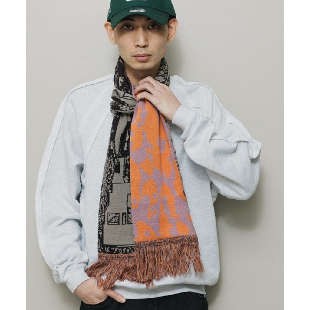 BAL JACQUARD KNIT SOCCER SCARF