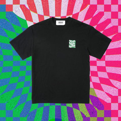 HOMBRENINO S/S PRINT TEE (SQUARE LOGO)