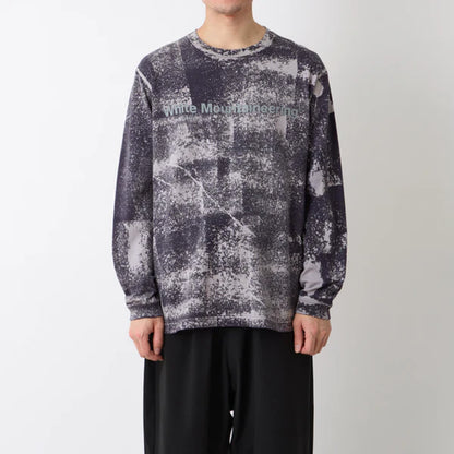 White Mountaineering GARMENT DYE LONG SLEEVE T-SHIRT