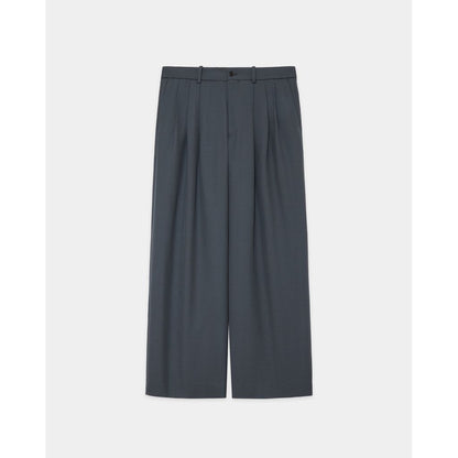 MARKAWARE Organic Wool Survival Cloth® Triple Pleated Wide Trousers