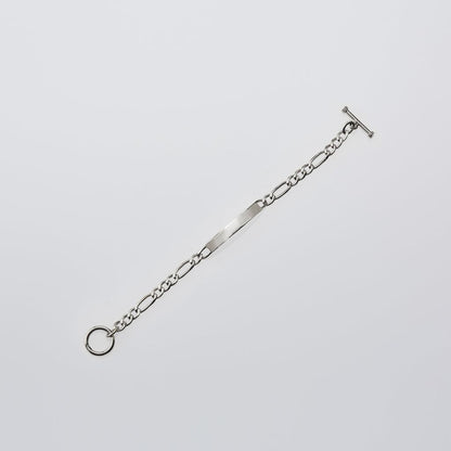 XOLO JEWELRY  ID Figaro Link Bracelet 6mm-19cm